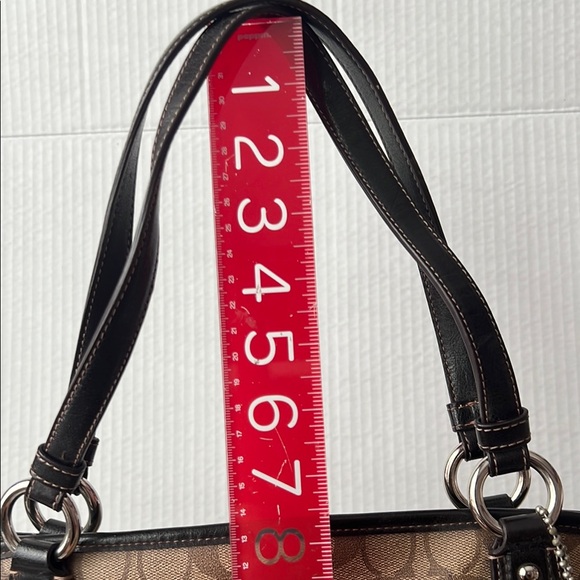 Coach Brown Signature Tote Bag - Picture 11 of 14
